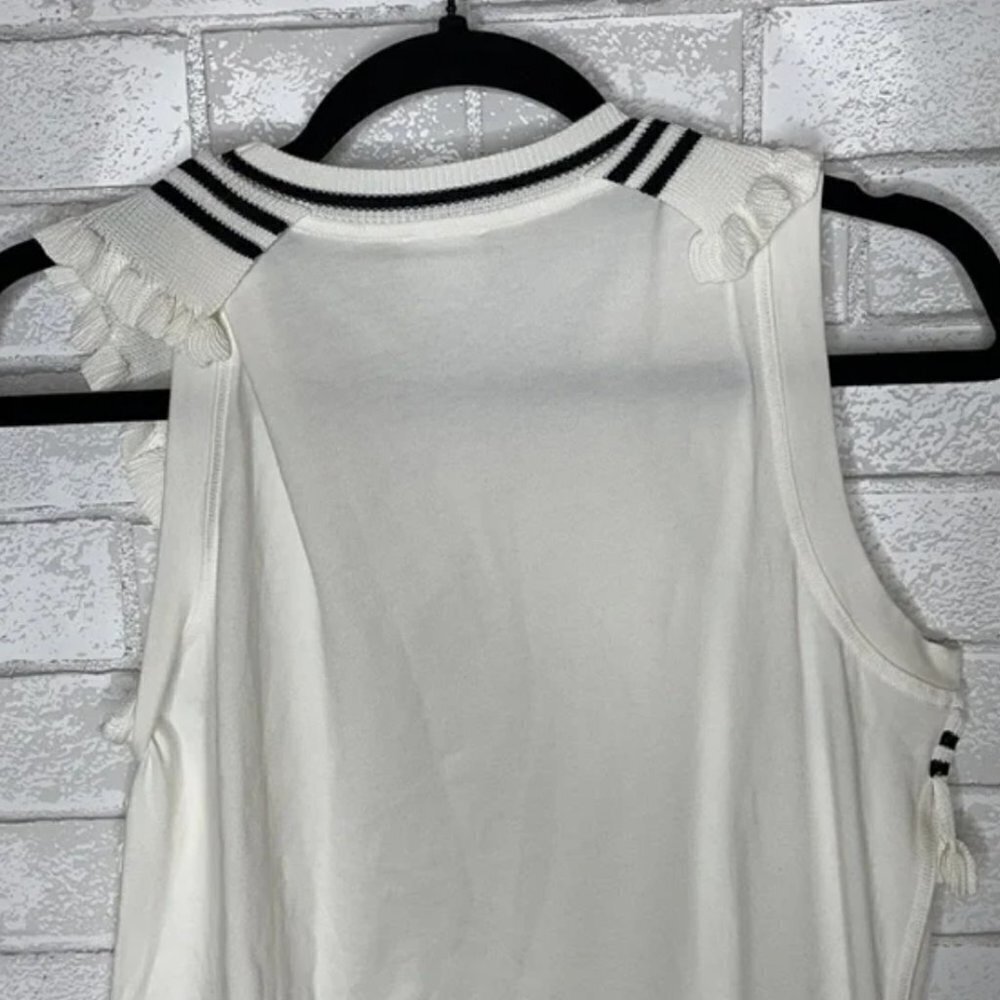 CAbi Topspin Ruffle Crochet Tank Top - Picture 6 of 9